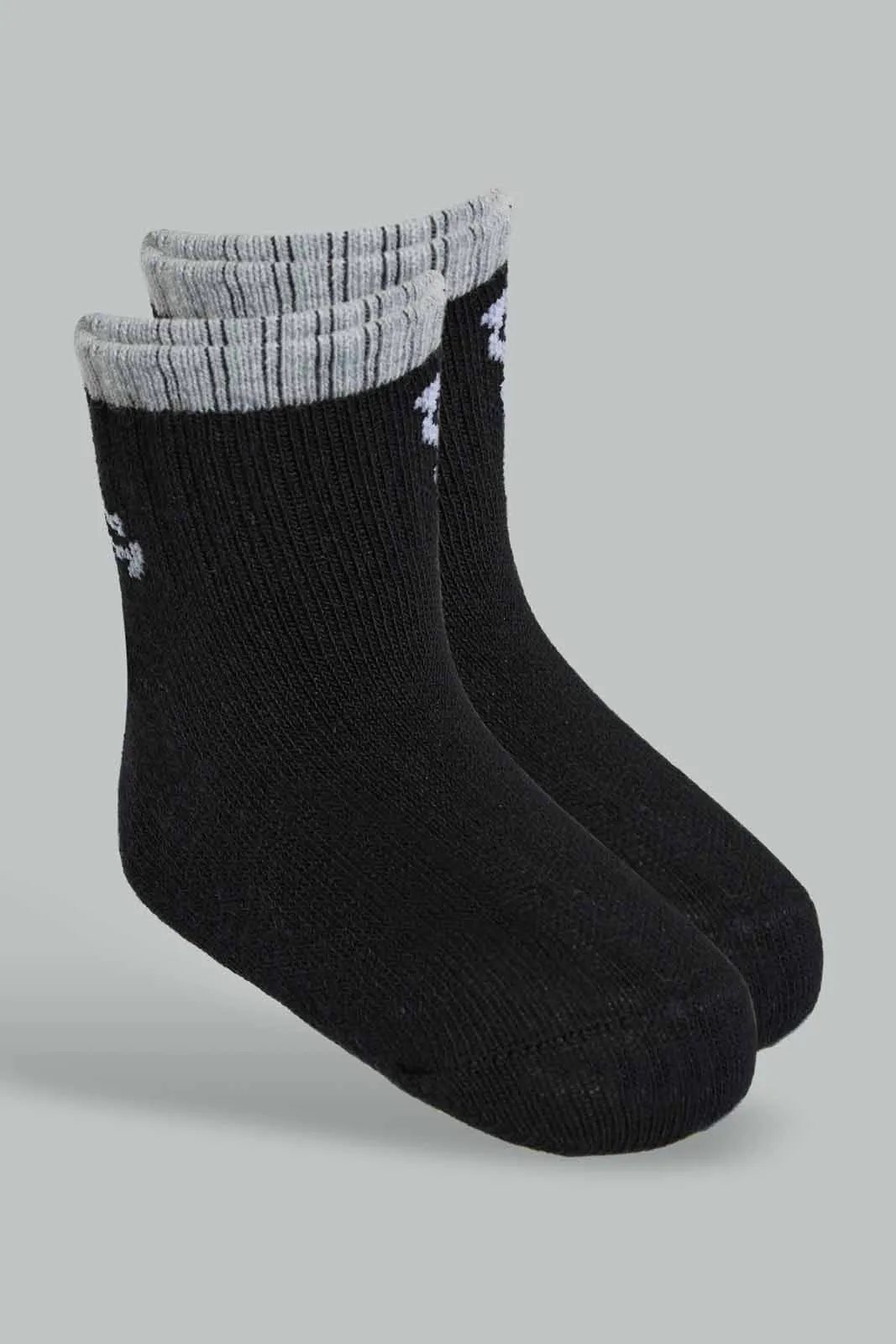 Assorted Ankle Length Sock Set For Baby Boys (Pack of 4)