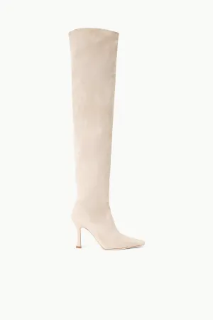 CAMI OVER THE KNEE BOOT | MINK SUEDE