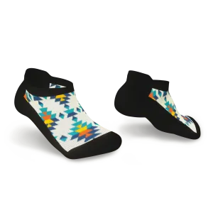 Desert Sunrise Diabetic Ankle Socks