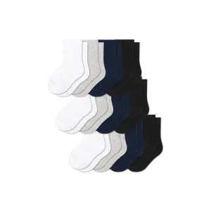 Junior Lightweight Calf Sock 12-Pack