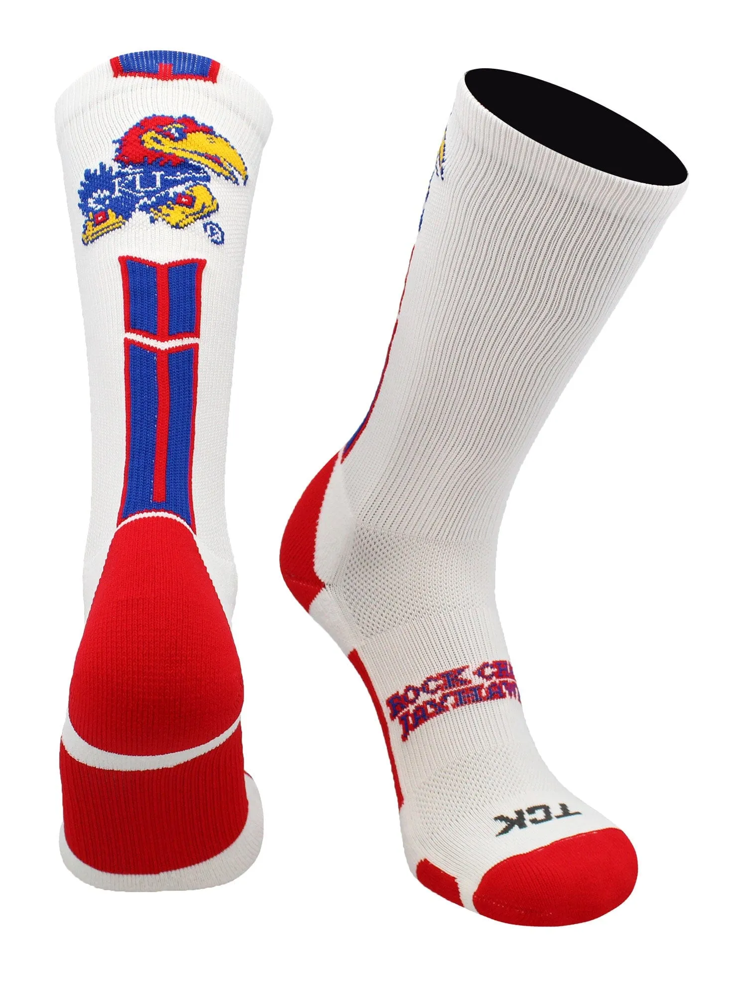 Kansas Jayhawks Socks Baseline 3.0 Crew