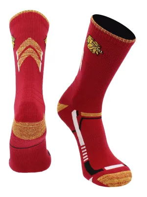 Minnesota Duluth Bulldogs Socks University of Minnesota Duluth Bulldogs Champion Crew Socks