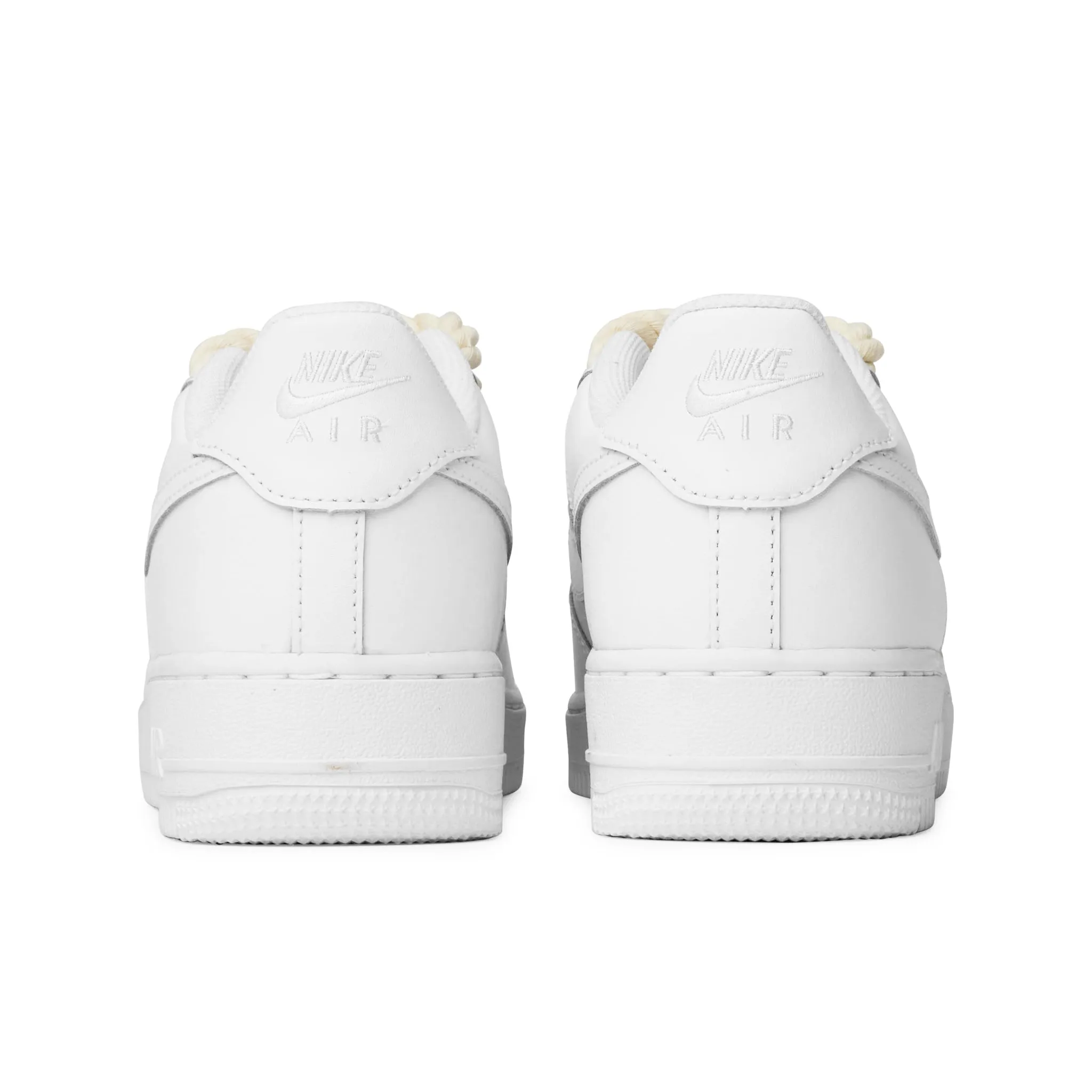 Nike Air Force 1 Low Rope Lace White Cream (GS)