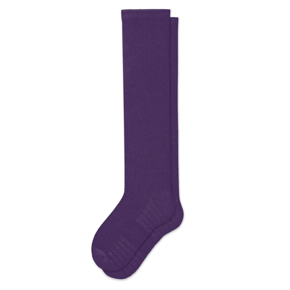 Royal Purple Compression Socks