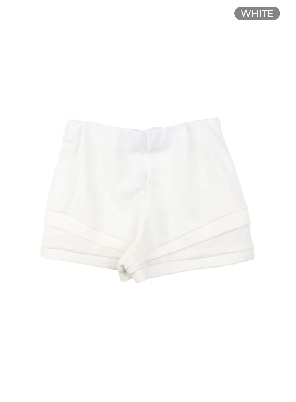 Solid Cotton Micro Shorts CM421