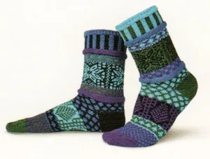 Solmate Socks Winter Collection Blue Spruce Sock